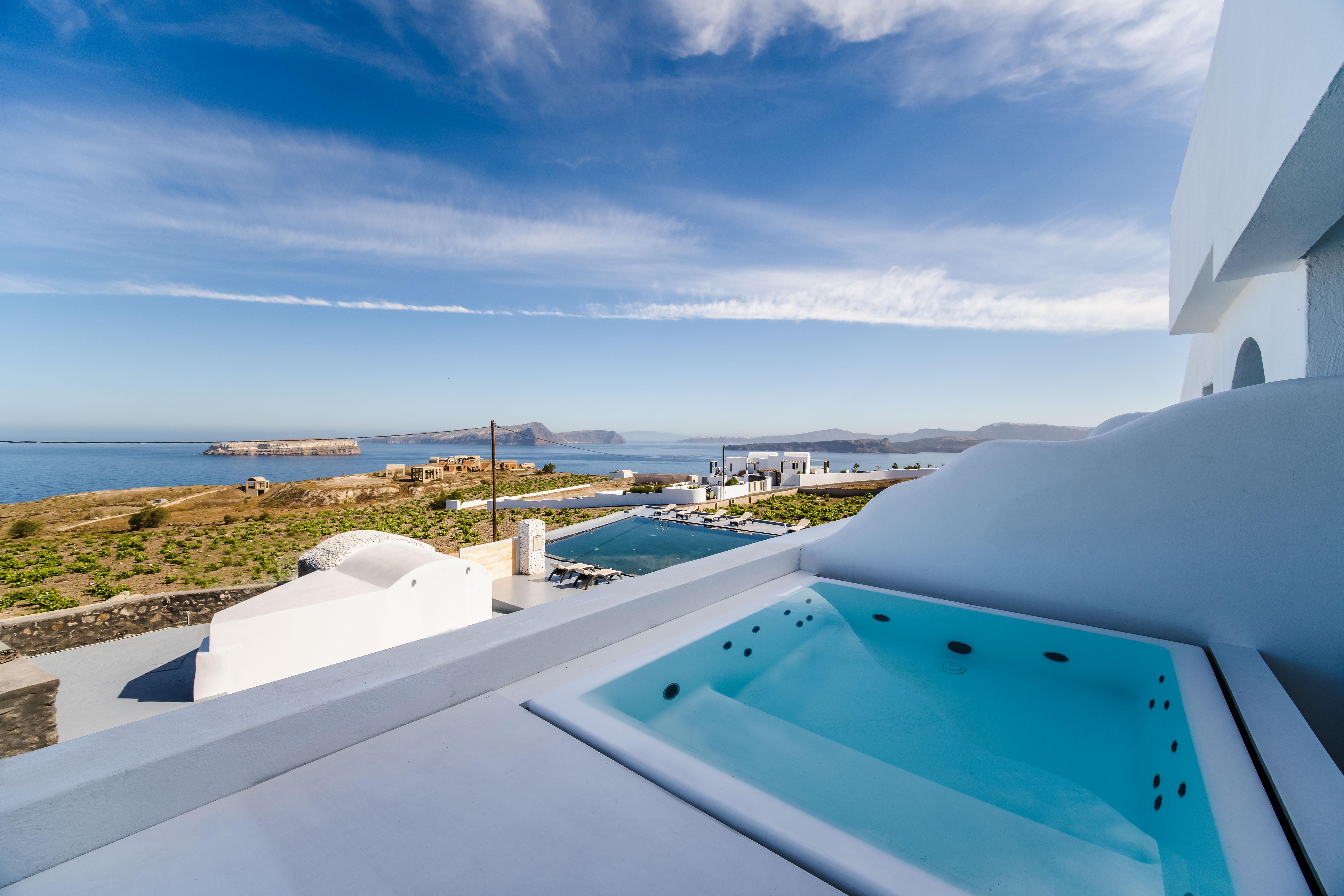 Serenita Luxury Suites Акротири Экстерьер фото